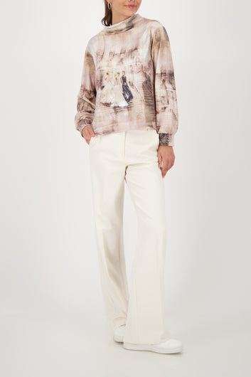 monari print jumper - Meg & Me Boutique & Espresso