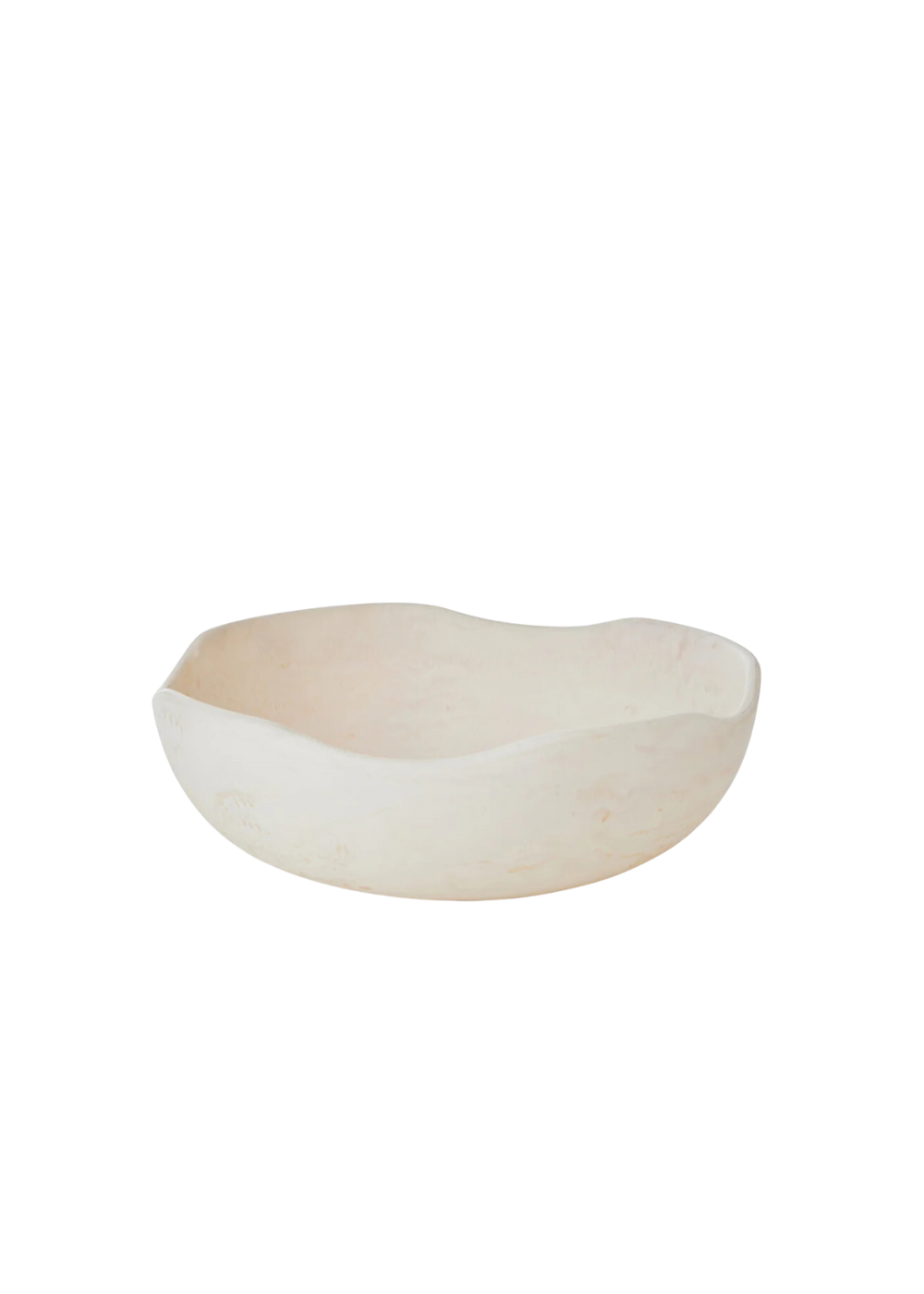 aries cream resin salad bowl