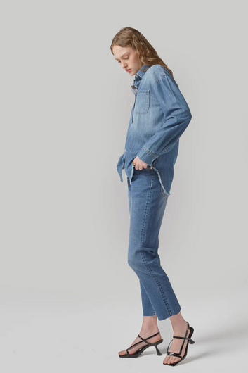 perla crop mid rise