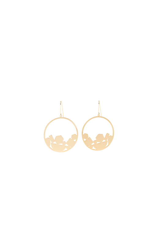 gold taak earring