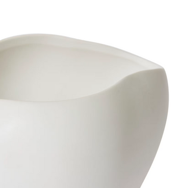 zelma vase - matt white