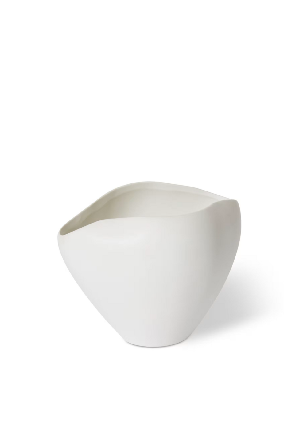 zelma vase - matt white