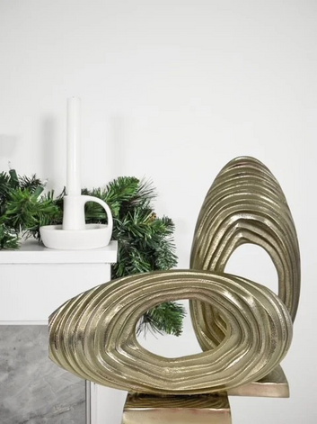 gold decor object