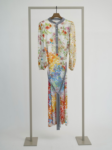 curry multi dress