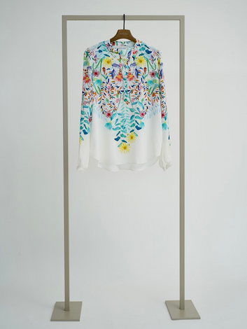 pool blue tunic