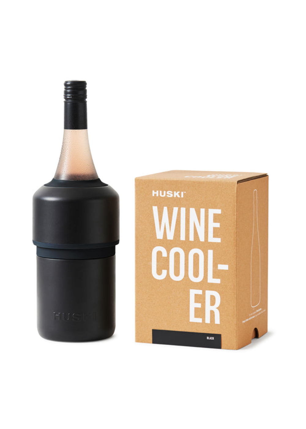 huski wine cooler - black