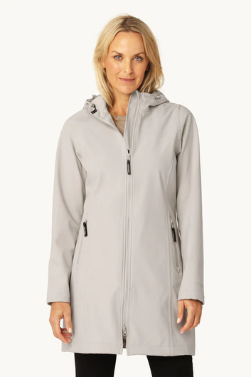 daybreak woven ilse jacobson raincoat