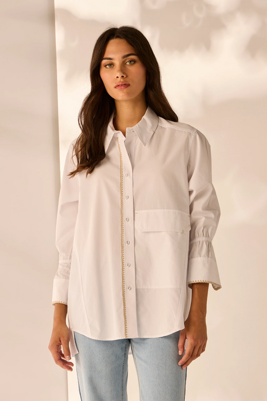 wallace shirt white