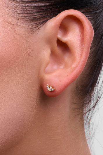 petite bud earring