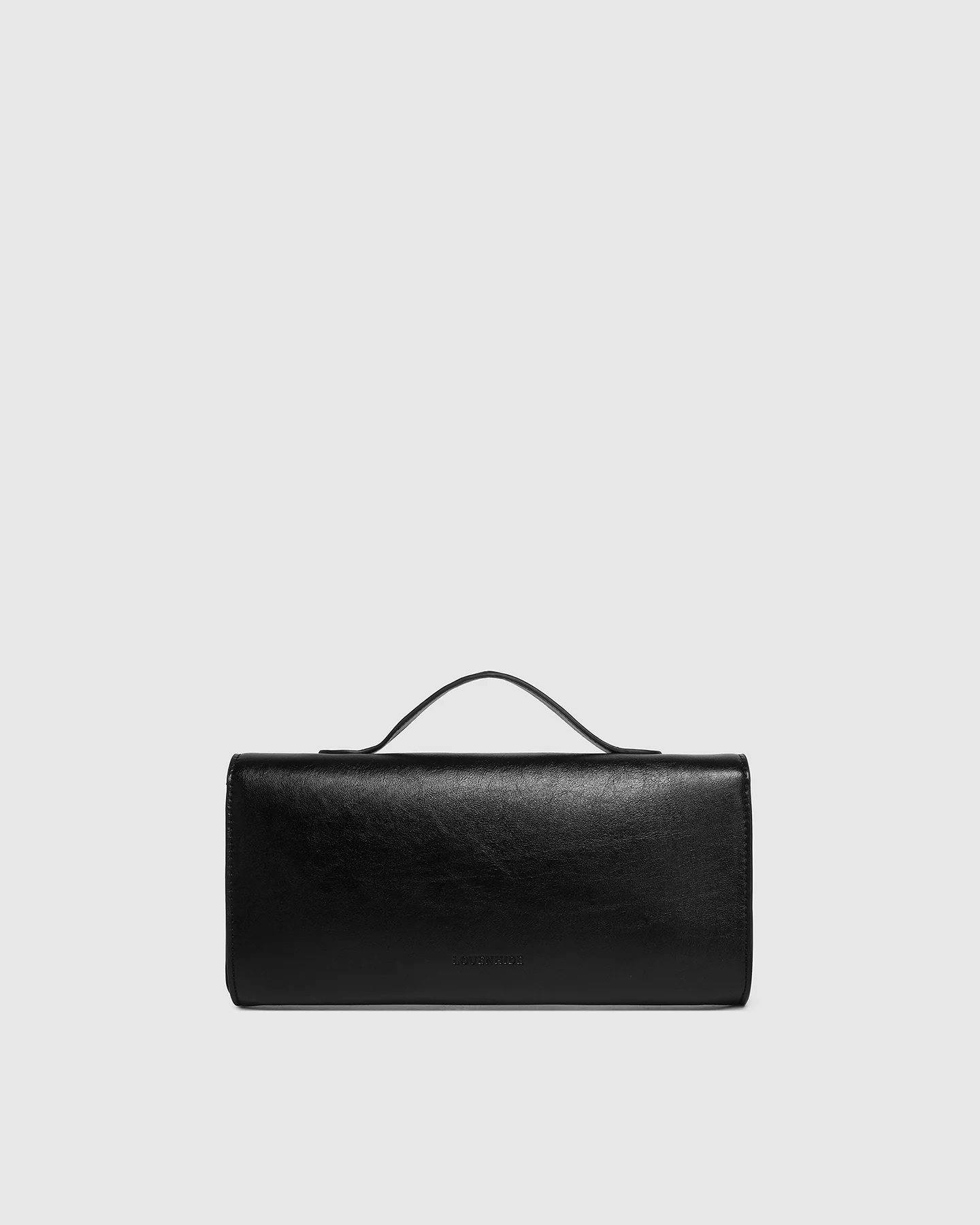 louenhide - delaney clutch - black - Haus of Alma