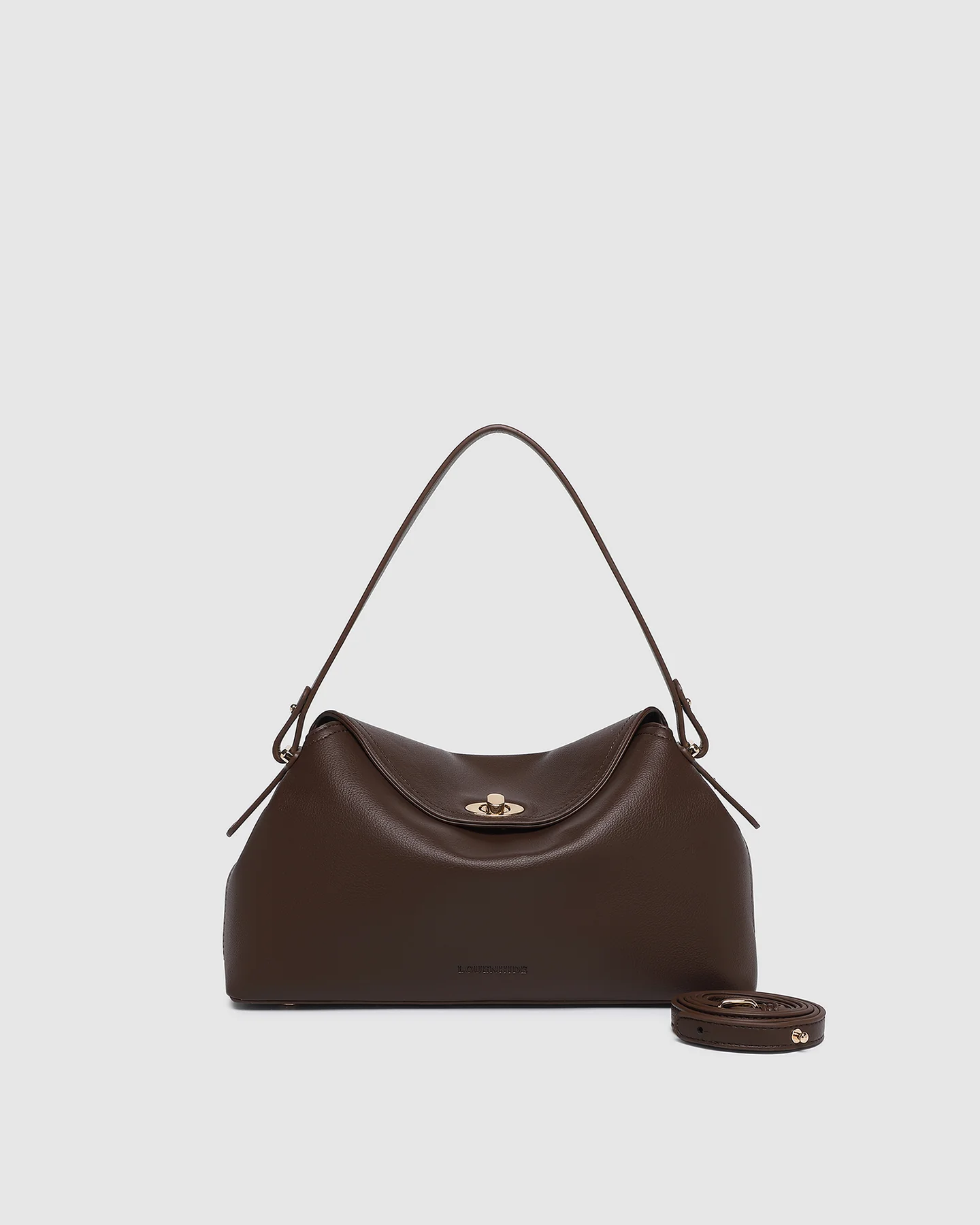 louenhide - nicole handbag - chocolate - Haus of Alma