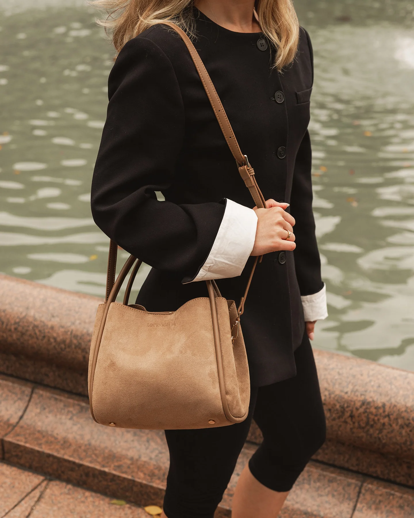 louenhide - steffie suedette mini tote bag - Haus of Alma