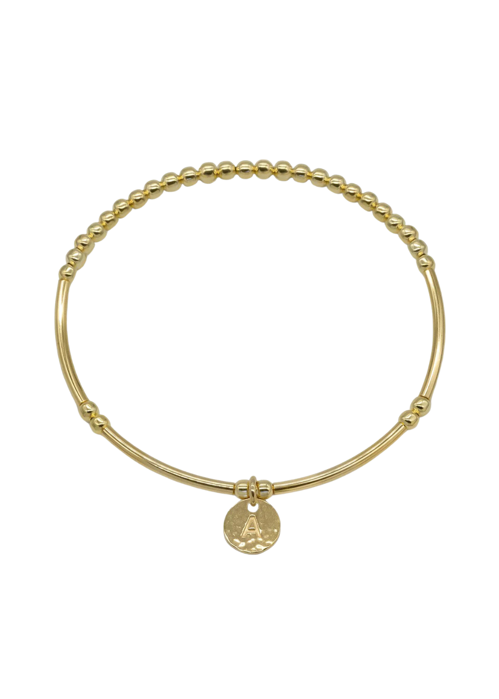 Alphabet Letter Bracelets - Gold