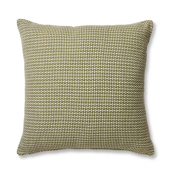 flynn olive woven cushion 50cm