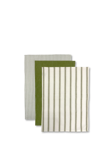 woven tea towel set - 3 pack