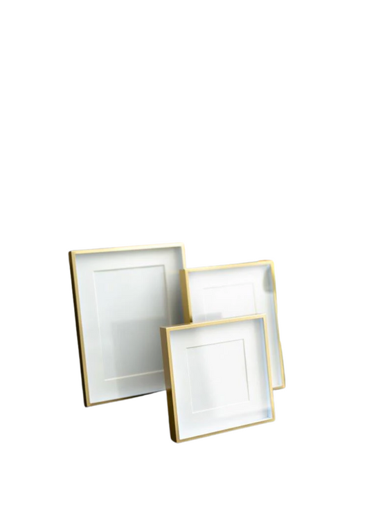 matte gold frame