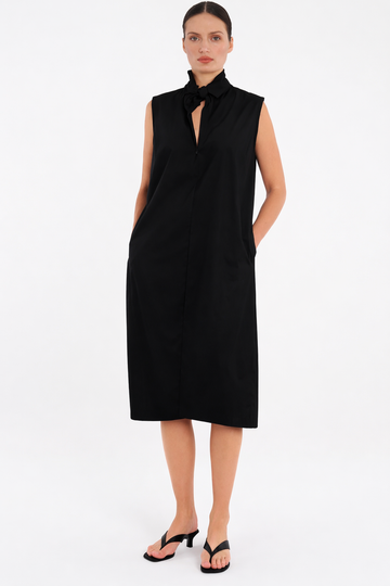 frill tank dress