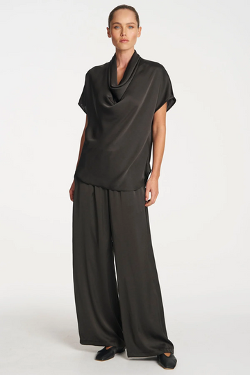 maxi pace pant mirror satin