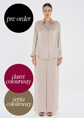 soft shirt mirror satin