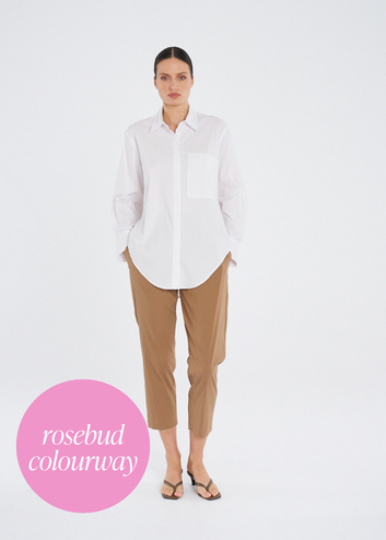 Mela Purdie - saville shirt microprene - Haus of Alma