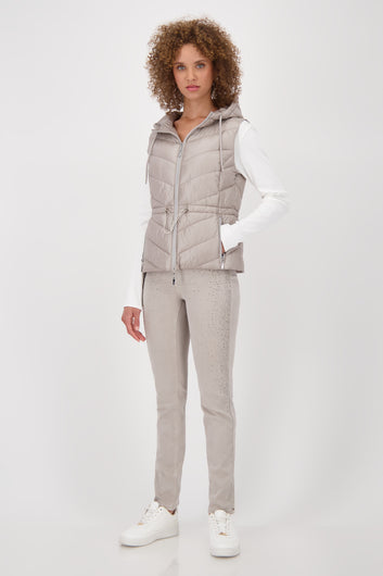 quilted waistcoat 
