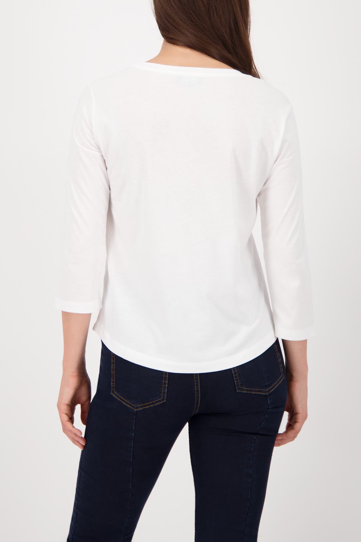 monari - round neck t-shirt - Haus of Alma