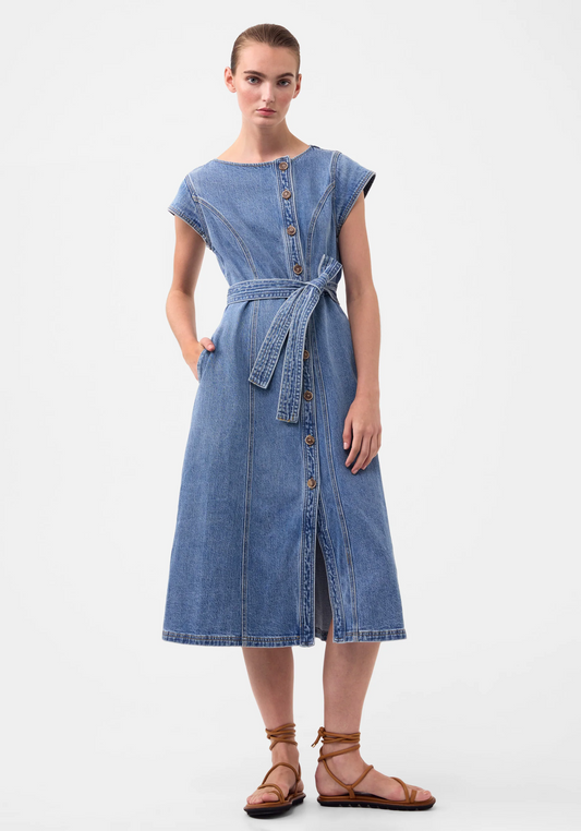 hunter denim dress