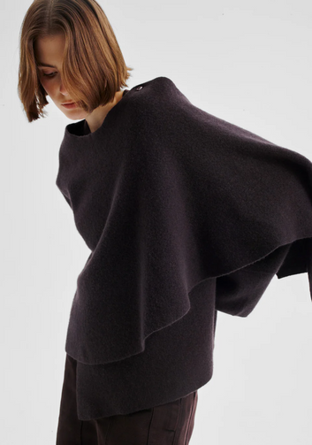 valerie knit wrap jacket
