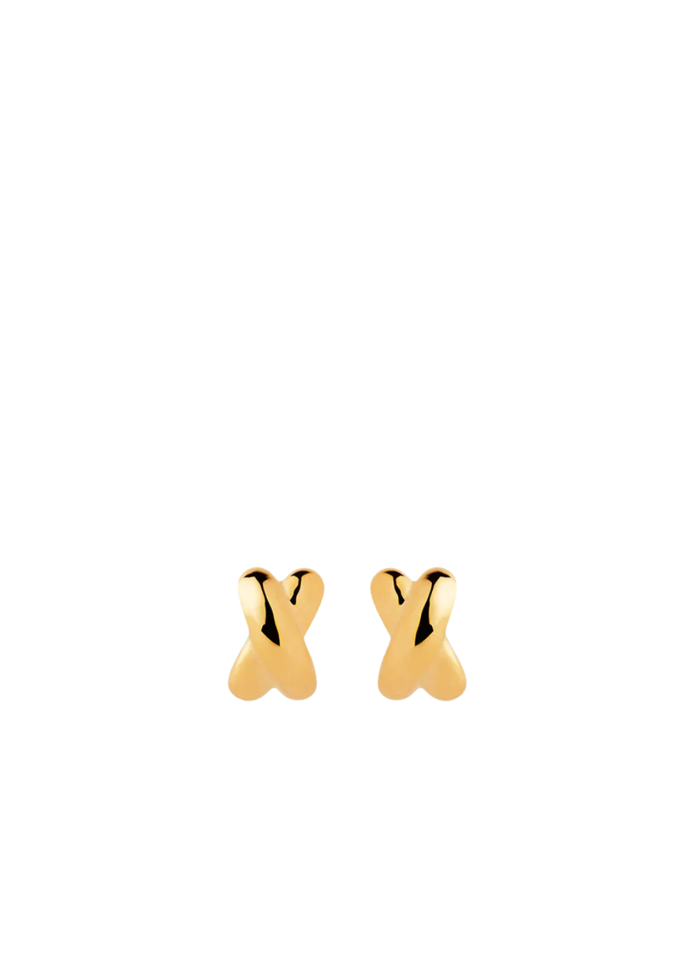 bisous stud earrings