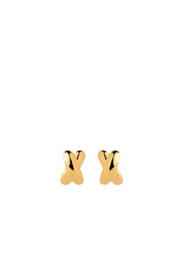 bisous stud earrings