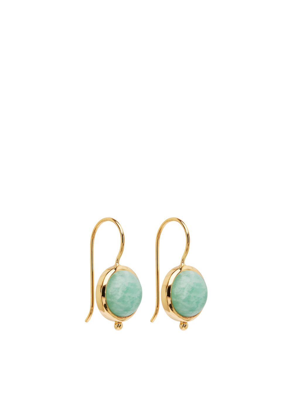 azzurro amazonite earrings