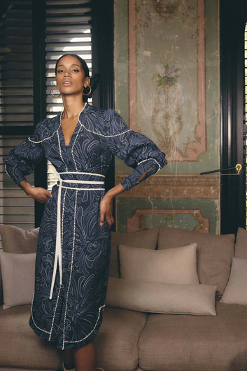 adela curve hem dress - altamira