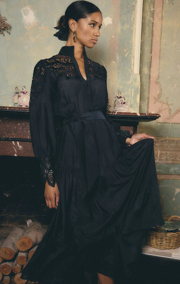 mirador maxi dress -night sky