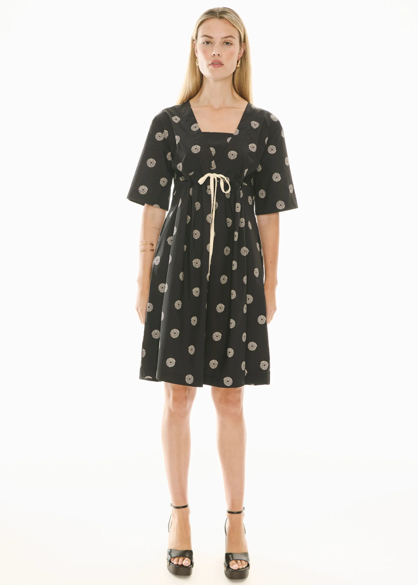 buoy drawcord dress