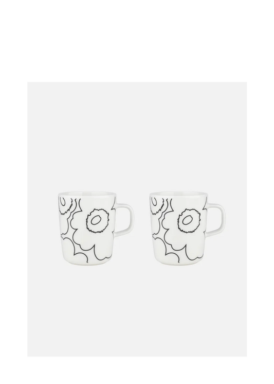 Piirto Unikko Mug - Oiva 2,5 Dl, 2 Pcs