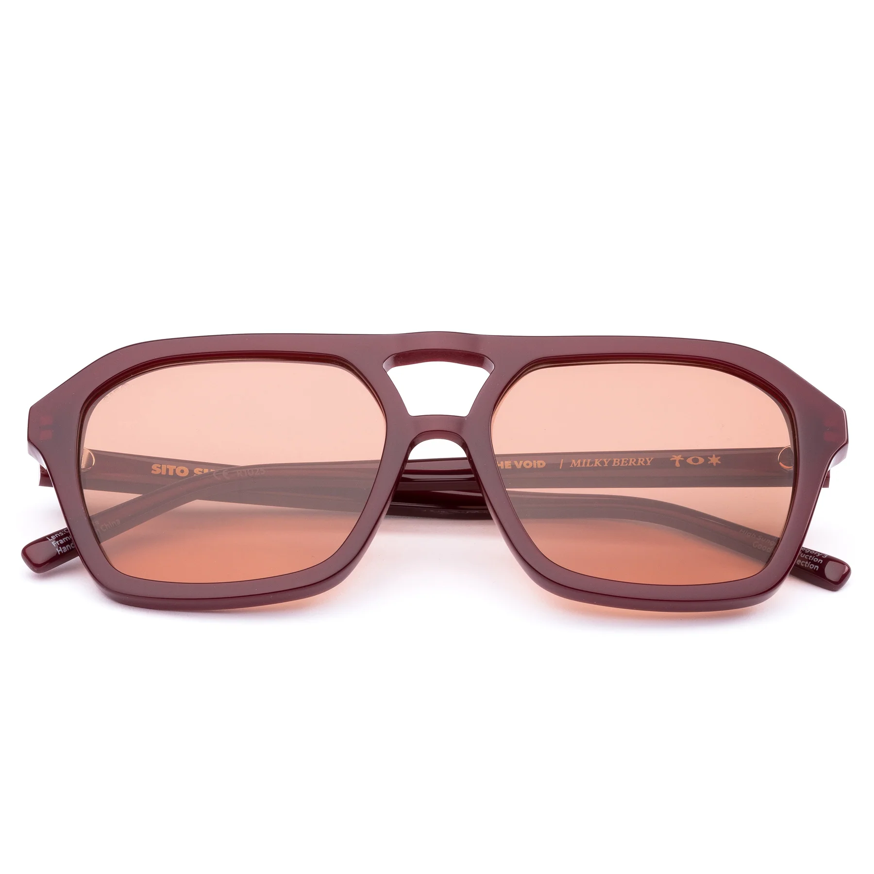 sito sunglasses - the void - milky berry - Haus of Alma