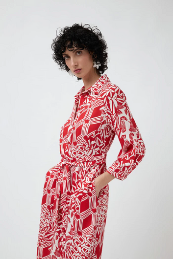 ibiza dress - red