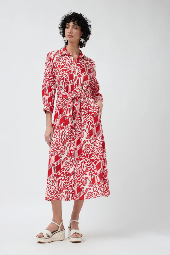 ibiza dress - red