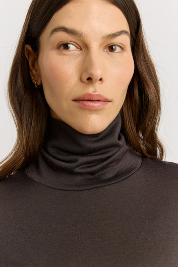 turtleneck merino tee