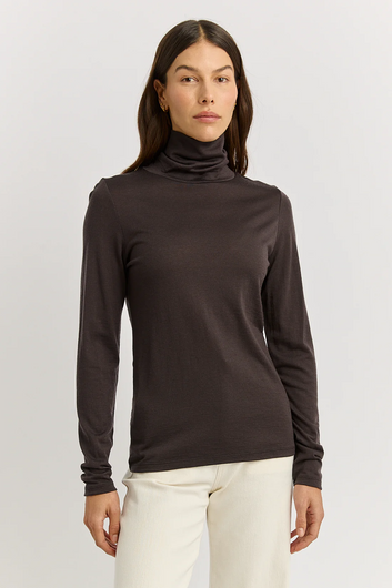 turtleneck merino tee