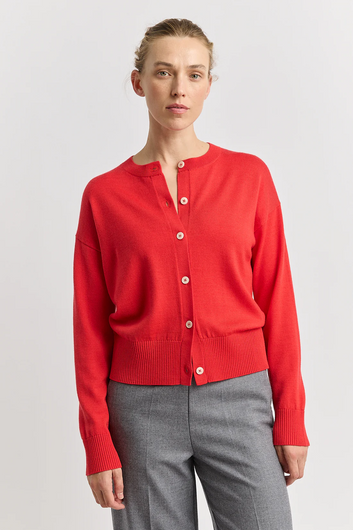 fine knit cardigan