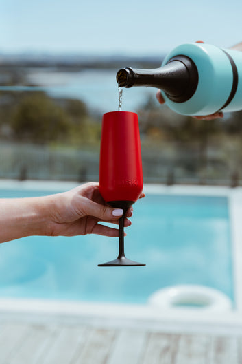 limited edition huski champagne flute