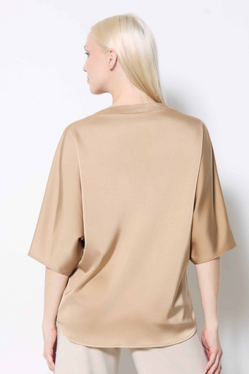 belize v neck top champagne