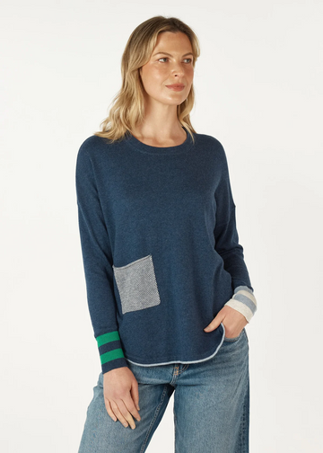 birdseye trim jumper