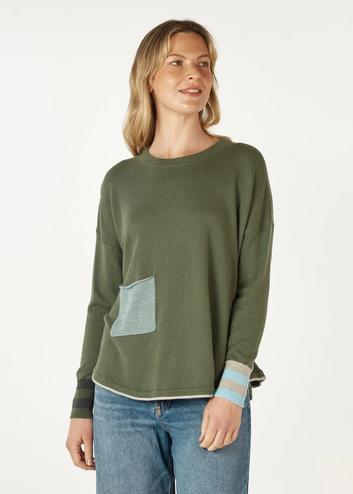 birdseye trim jumper