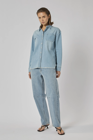 tahiti denim shirt