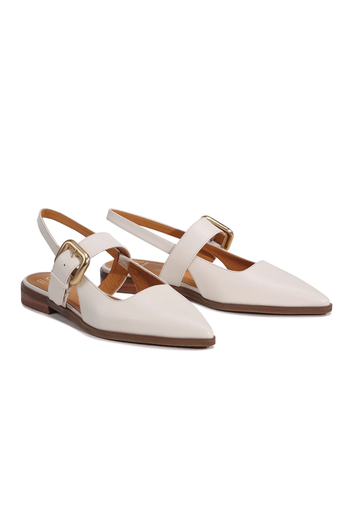 goldie shoe - bone