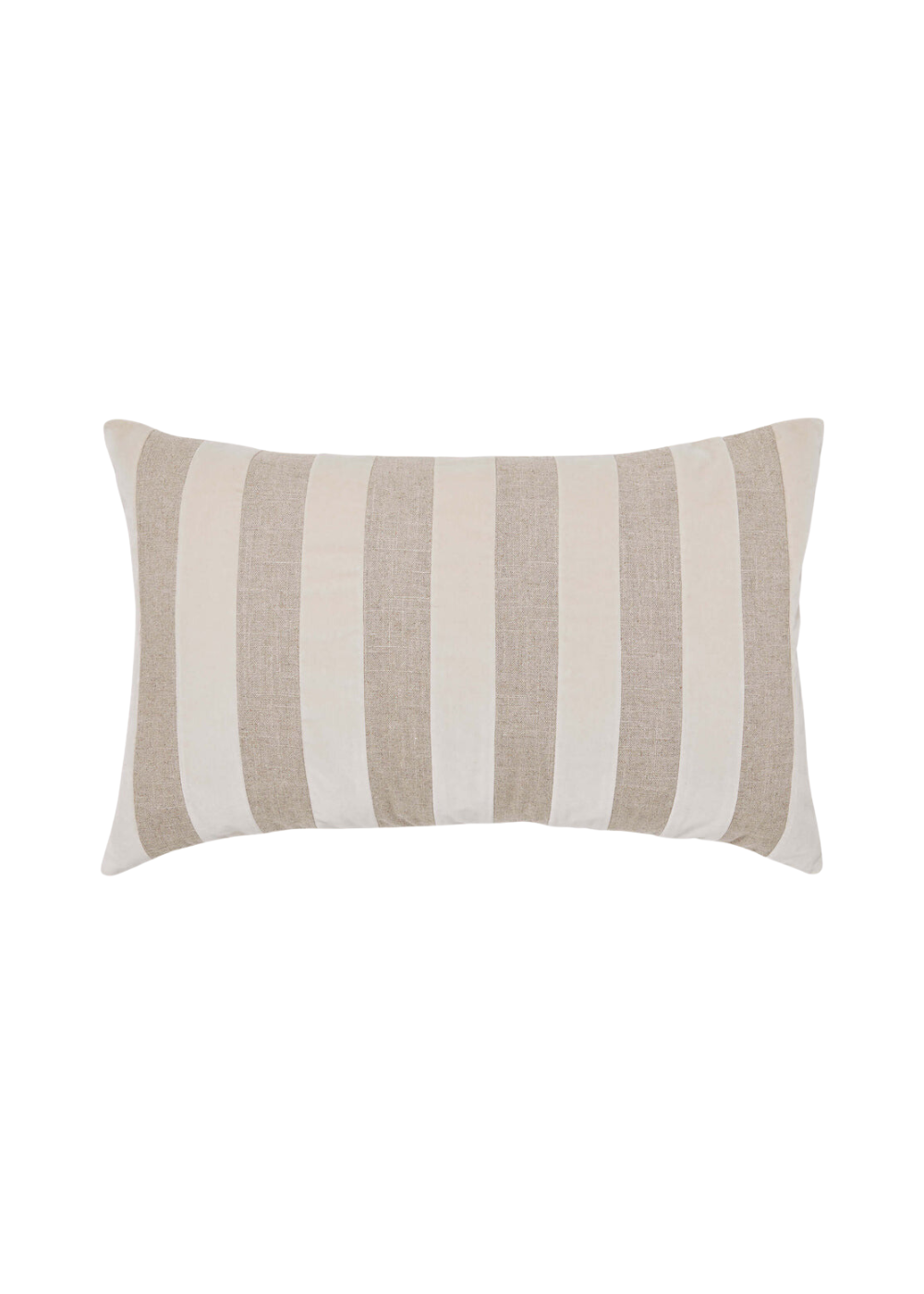 etro almond stripe cushion 65x40cm