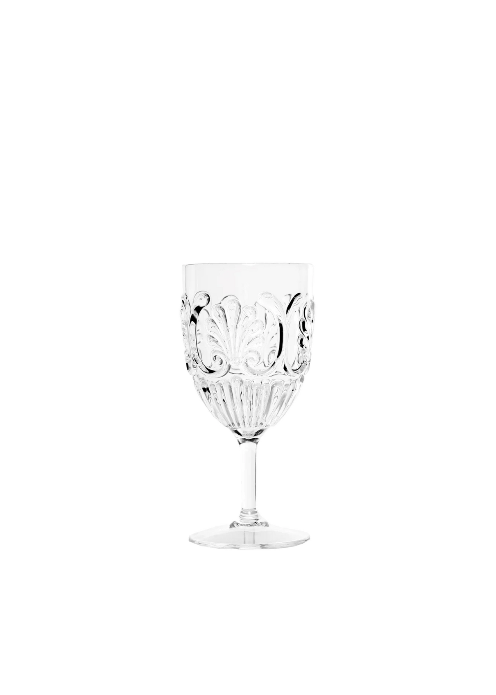 flemington wine glass - clear