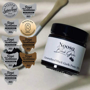Noosa Black Garlic Caramelised Black Garlic Paste 100g jar